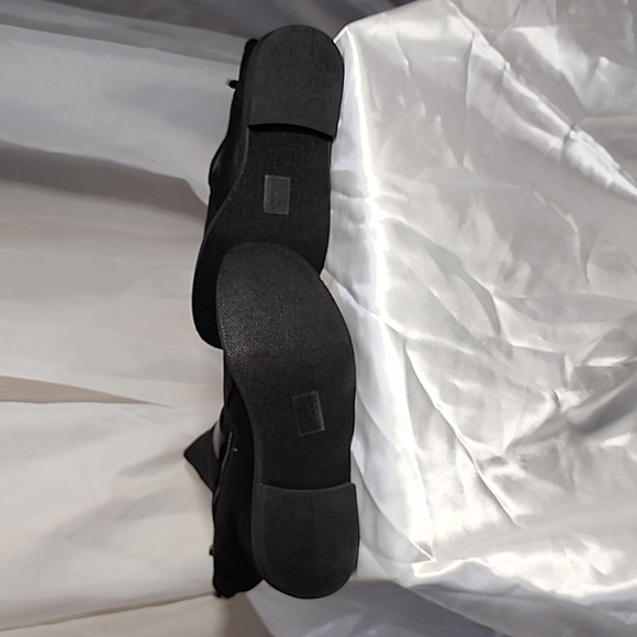 NIB- Blowfish Malibu Kids Black Fur Lined Microsuede Boots - Picture 7 of 11